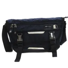 ダブルス ブラック DOUBLES BLACK ショルダーバッグ メッセンジャー ネイビー