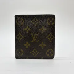 3786 LOUIS VUITTON ルイヴィトン モノグラム 二つ折り財布 ポルトビエ 10 カルトクレディ