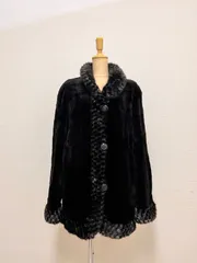 毛皮リバーシブルコート ミンク C2603044