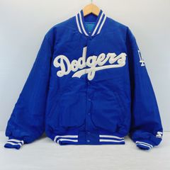 新品】USA 製 MLBドジャース 野茂英雄選手 背番号入 中綿入り