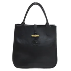 ロンシャン LONGCHAMP ロゾ ハンド バッグ ブラック