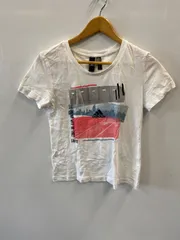 ピC269⚫︎adidas⚫︎アディダス⚫︎Tシャツ⚫︎半袖⚫︎プリント⚫︎ロゴ⚫︎レディース⚫︎size表記なし⚫︎白