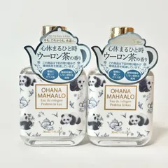 【数量限定】OHANA MAHAALO Eau de cologne Peakina la kau オハナマハロ オーデコロン 香水 ペアキナ ラーカウ ウーロン茶の香り 30ml 2本セットのサムネイル