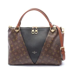 ルイ・ヴィトン LOUIS VUITTON ハンドバッグ モノグラム Vトート MM M43948 ノワール PVCコーティングキャンバス レザー VトートMM レディース Used A