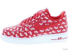 【US11】 NIKE AIR FORCE 1 07 QS All Over Logo Red AH8462-600 【新古品】