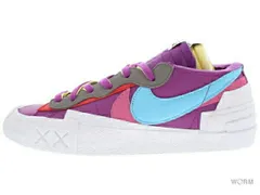 【US9.5】 NIKE BLAZER LOW SACAI KAWS DM7901-500 【新古品】