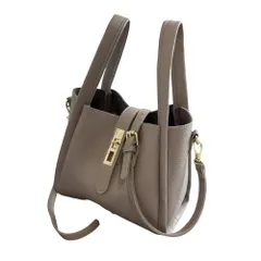 [AQUA Marine] ハンドバッグ レディース 2WAY ショルダーバッグ トートバッグ 小さめ PUレザー 本革風 軽量 肩掛け オフィス カジュアル かわいい おしゃれ きれいめ 上品 防水 通勤 通学 (ベージュ) [ベージュ]