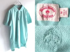 Brooks Brothers Red Fleece ブルックスブラザーズ レッドフリース 羊ロゴ刺繍 鹿の子 半袖 ポロシャツ M ミントグリーン