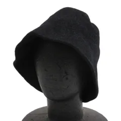 PoANCA バケット ハット ラムウール ブラック