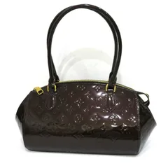    中古 ルイヴィトン モノグラムヴェルニ シャーウッドPM ハンドバッグ ABランク M91493 アマラント レディース 【送料無料】【名谷店】