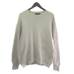 グリーンレーベルリラクシング ユナイテッドアローズ green label relaxing 3213-141-1351 ニット セーター クルーネック 長袖 ライトグレー M