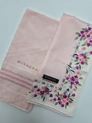 【新品】BURBERRY レディースハンカチ & タオルハンカチ セット