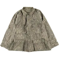 古着 COAT COMBAT 迷彩柄 リアルツリーカモ B.D.U ミリタリージャケット USA製 X-LARGE REGULAR メンズXL相当/eaa617854のサムネイル