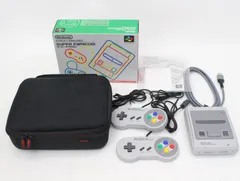 775)【美品】ニンテンドークラシックミニ スーパーファミコン CLV-301 専用ケース付き