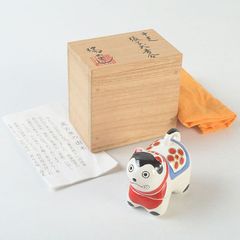 伏見人形 六代目 丹嘉 大西重太郎 犬香合 茶道具 - メルカリ