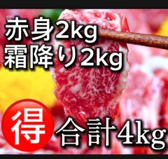 馬刺し 食べ比べセット★ 4kg 🔥赤身馬刺し 2kg ＋霜降り馬刺し 2kg 小分け 訳あり 業務用 冷凍 おつまみ