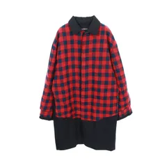 バレンシアガ BALENCIAGA レイヤードライク レッド その他 コート メンズ Used Aのサムネイル