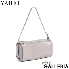 ヤーキ ハンドバッグ ショルダーバッグ レディース かわいい ファスナー付き YAHKI バッグ 軽量 ブランド レザー 床革 ミニバッグ 女性 横型 手持ち 肩掛け SOFT W FACE SHOULDER BAG YH-788 stone