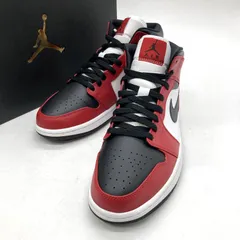 Nike ナイキ スニーカー Air Jordan 1 Mid 554724-069 エアジョーダン1 ミッド  554724-069 箱付 タグ付 27.5cm 靴 B15976◆