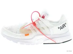 【US7】 NIKE THE10 :AIR PRESTO OFF WHITE AA3830-100 【新古品】