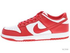 NIKE DUNK LOW 309431-161 白赤 US8 - メルカリ