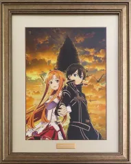 【中古】原画イラストボード ソードアートオンライン キャラファイングラフ ゲームクリア記念商品A4