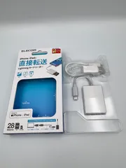 12PC5#112 エレコム カードリーダー Lightningコネクタ接続　MR-LC201WH