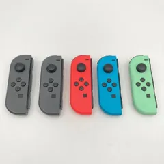 【中古】ｹﾞｰﾑOP）【ジャンク】任天堂/Joy-Con(L) ジョイコン 左5個まとめ 動作未確認[6][240006568928]
