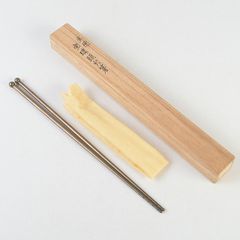 茶道具 御釜師 十二代 加藤忠三郎作 鉄製 美津火箸 共箱 C S749 - メルカリ