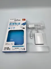 12PC5#113 エレコム カードリーダー Lightningコネクタ接続　MR-LC201WH