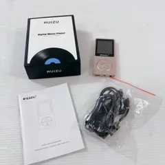 RUIZU Digtal Music Player RUIZU ルイズ デジタルミュージックプレーヤー X02 8GB コンパクトサイズ