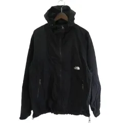 ザノースフェイス THE NORTH FACE NP72230 COMPACT JACKET コンパクトジャケット ジップアップ ナイロン 黒 ブラック M