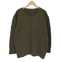 ドゥーズィエムクラス DEUXIEME CLASSE ダメージ加工 ウールニットセーター レディース FREE 