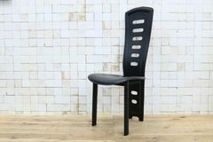 GMHS435B◯IDC大塚家具 ダイニングチェア ハイバックチェア アームレス