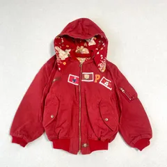 PINK HOUSE ピンクハウス 2way くまさん ワッペン 刺繍 ブルゾン・ジャケット L(120〜130cm相当)