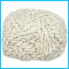 【在庫セール】30g 植毛カール ホワイト リアル羊毛フェルト H440-005-521 ハマナカ