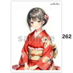 オリジナル人物ステッカー【262】