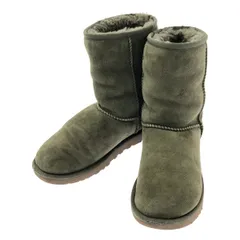 UGG / アグ | W CLASSIC SHORT / クラシック ムートン ショートブーツ | 23 | オリーブ系 | レディース