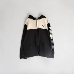 PUMA プーマ　フルジップアップパーカー　スポーツ　ウォームアップ　カジュアル　L(14-16)サイズ（M）