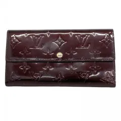 ★SALE【6bc3474-k】ルイヴィトン 長財布 ヴェルニ ポルトフォイユサラ M93524 アマラント【中古】レディース