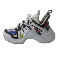 ルイヴィトン LOUIS VUITTON LV アークライト ライン スニーカー シューズ 36.5 23.5cm