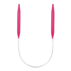 uxcell サイズ US13（9mm）プラスチック製 16インチ(40cm) かぎ針 手編みプロジェクト DIY 織り用