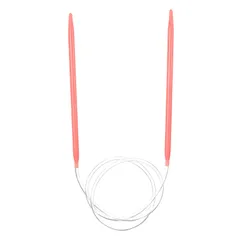 uxcell サイズ US 9 (5.5mm) プラスチック製 32インチ(80cm) かぎ針 手編みプロジェクト DIY ニット用