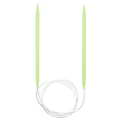 uxcell サイズ US 10 (6mm) プラスチック製 輪針 32インチ(80cm) 手編みプロジェクト用 丸編み針 DIY 手芸