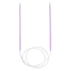 uxcell サイズ US6(4mm) プラスチック製 輪針 32インチ(80cm) 手編みプロジェクト用 丸編み針 DIY 手芸