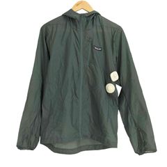 パタゴニア フーディニジャケット(ウィメンズ) M 黄 防風 ナイロン
