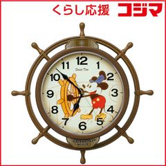 ディズニー Disney Time からくりメロディー 掛時計 ゴールド - メルカリ