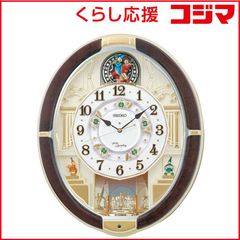 美品 SEIKO（セイコー）電波掛け時計 からくり時計 RE559H - メルカリ