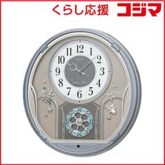 廃盤！希少】セイコークロック RE570W 電波からくり時計 - メルカリ