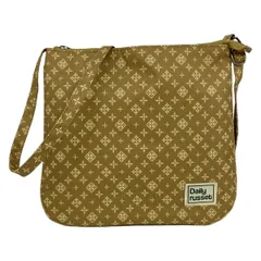 Daily russet(デイリーラシット) ショルダーバッグ - ベージュ×白